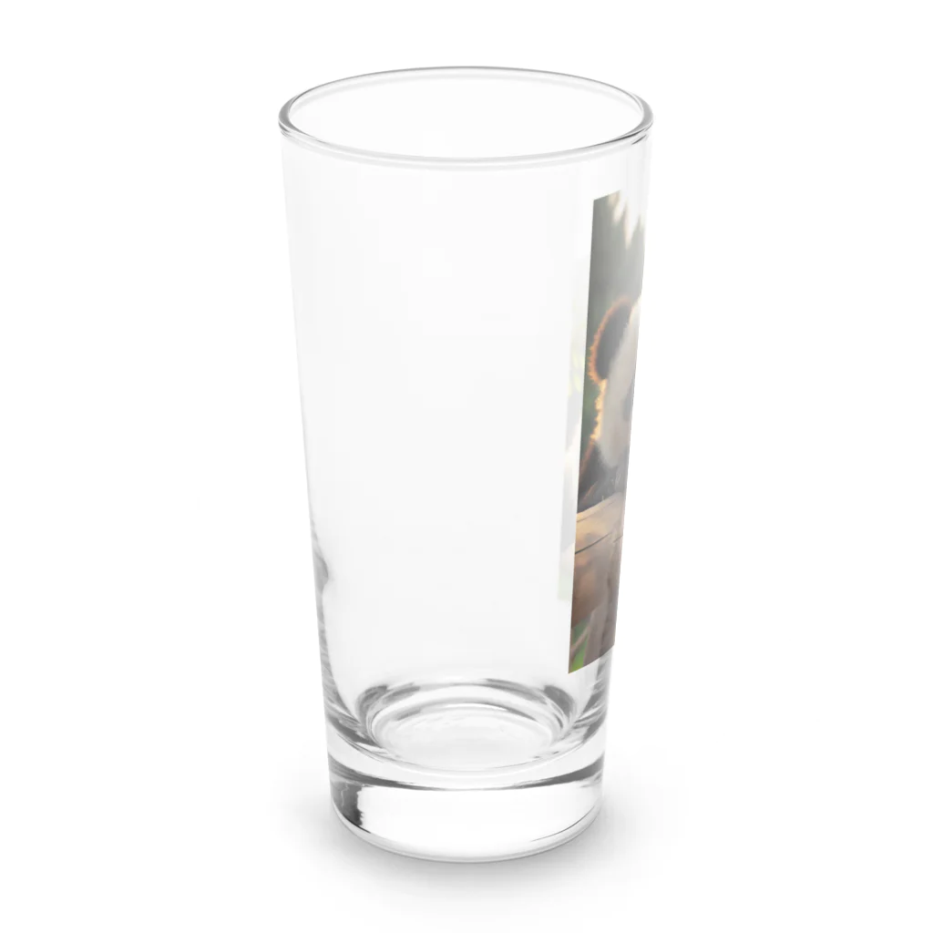 mintmoonのタレ目のパンダちゃん Long Sized Water Glass :left