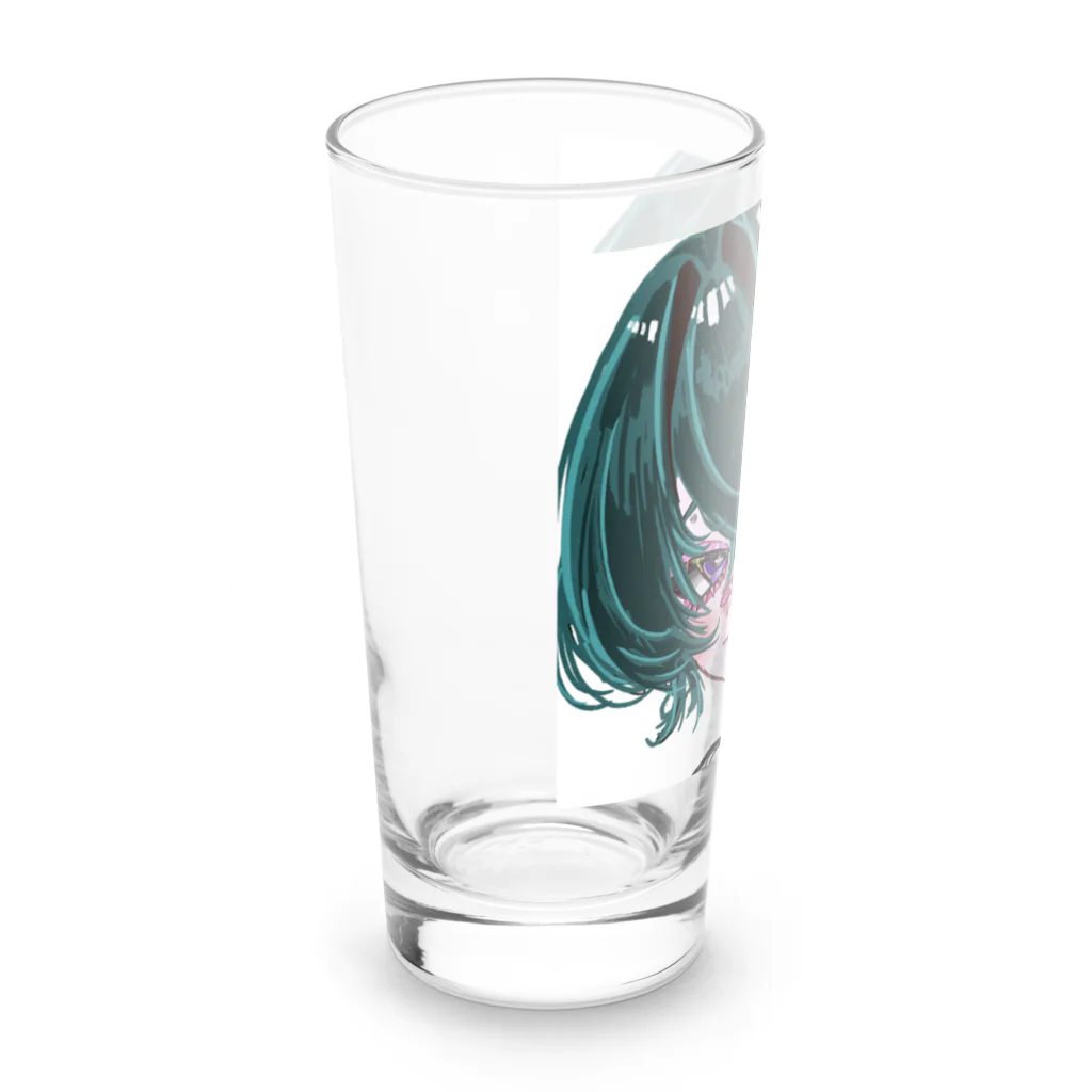 甘崎41.のウルフ少年 Long Sized Water Glass :left