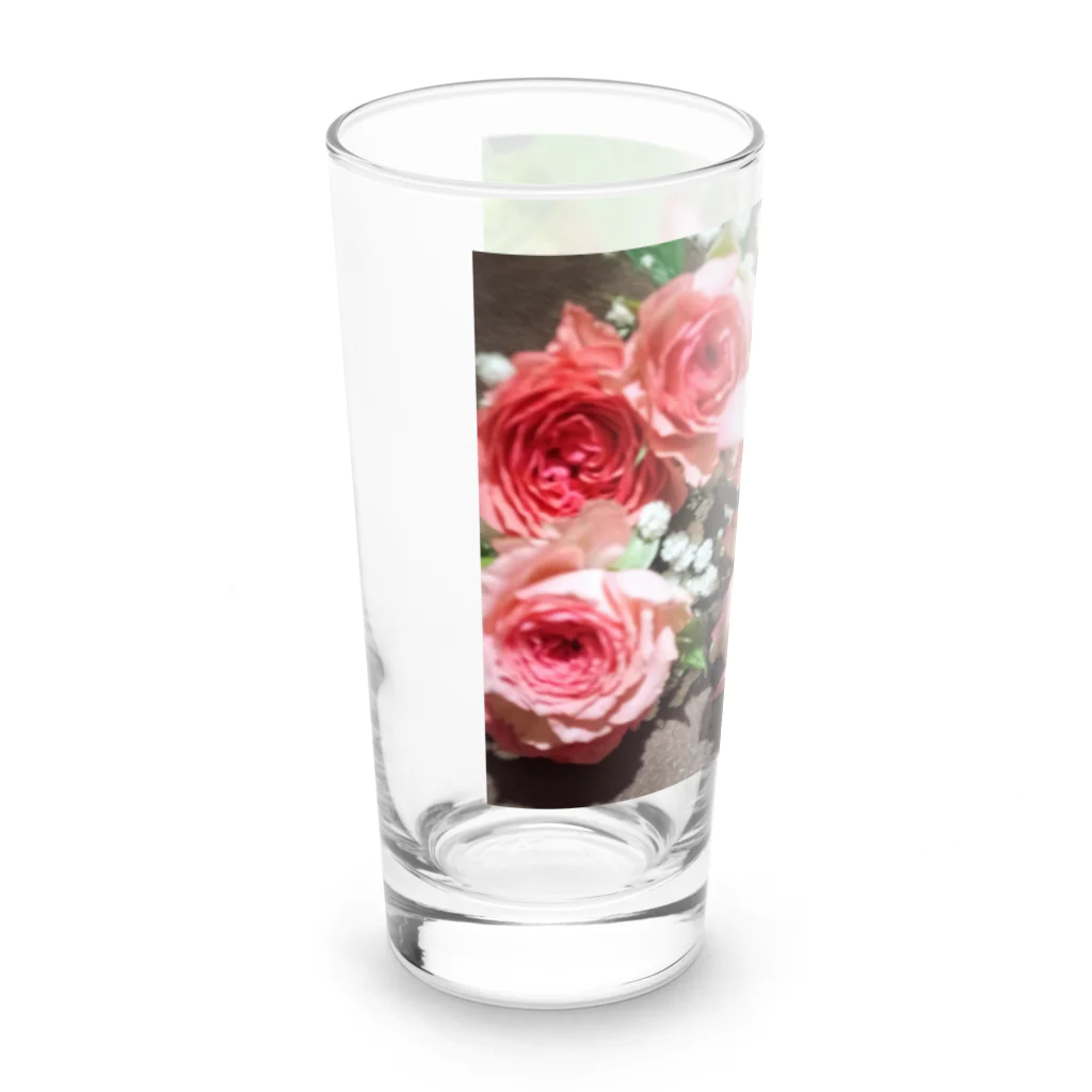 水彩屋のrosa Long Sized Water Glass :left