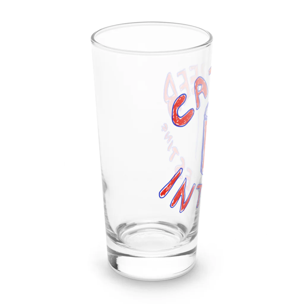 LOVE_BEERのビール猫 Long Sized Water Glass :left