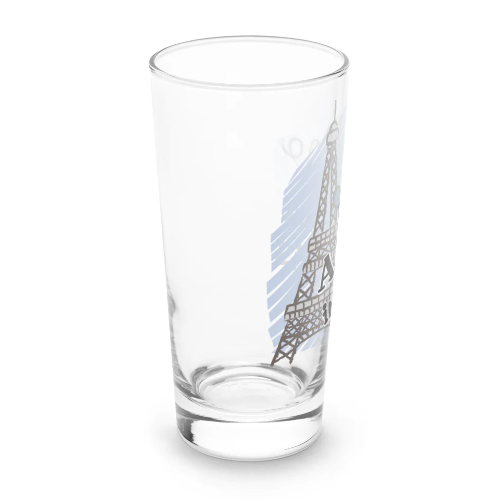 sari'sのArriving in Paris Long Sized Water Glass :left