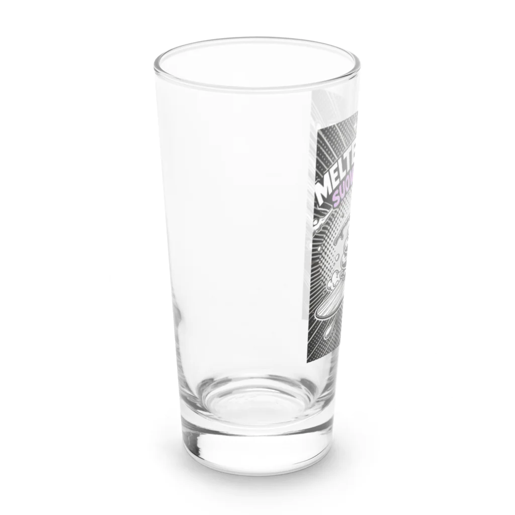 長谷川さんの店のみんなの仲間外れちゃん Long Sized Water Glass :left