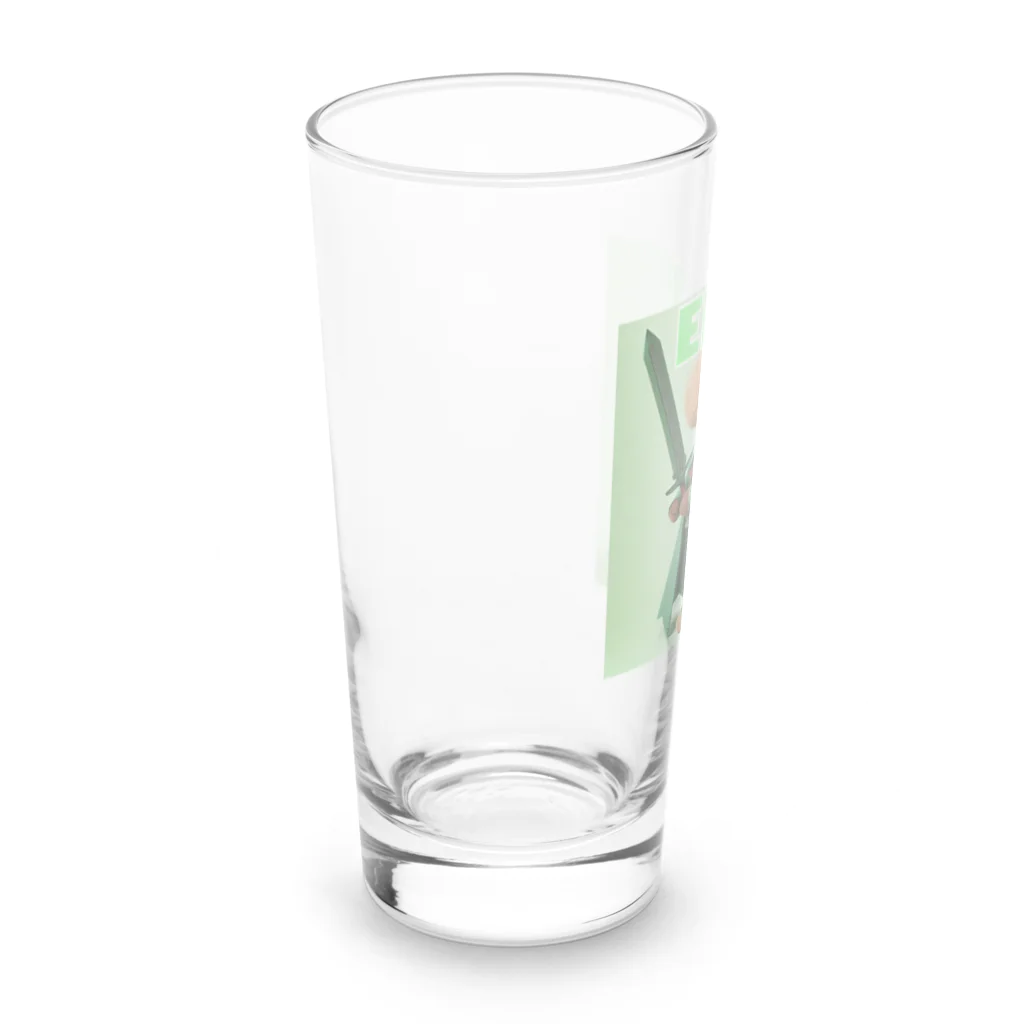 MsArtShopのENFJのトイプードル Long Sized Water Glass :left