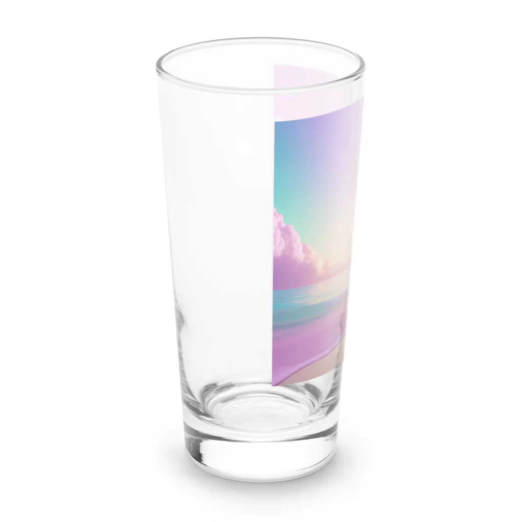 chan-takehaniの夢幻の夕暮れ Long Sized Water Glass :left