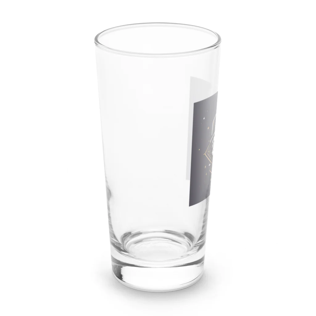 mackmのドクロアート Long Sized Water Glass :left