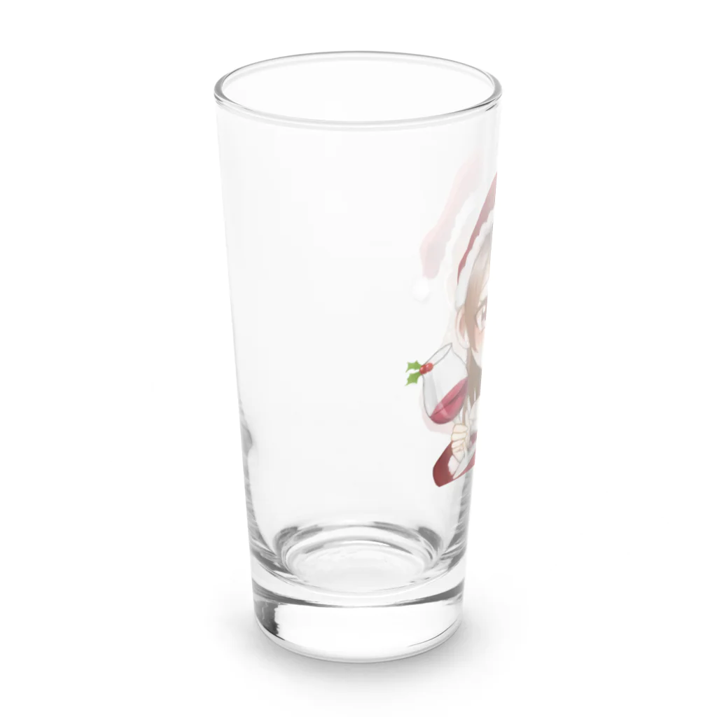 乾杯がーるずSHOPのKanpaiGirl「クリスマスちゃん」グラス Long Sized Water Glass :left