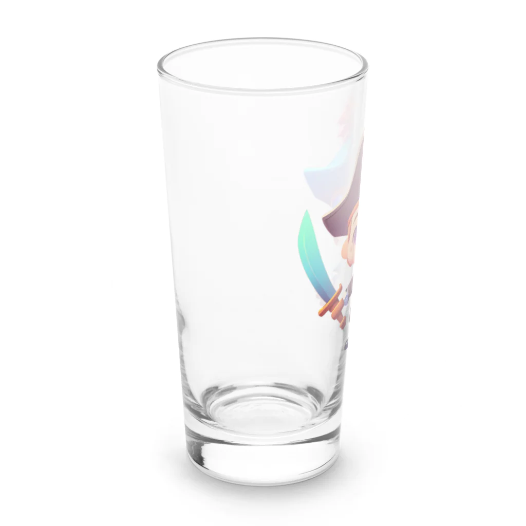 chan-takehaniの小さな海賊キャプテン Long Sized Water Glass :left