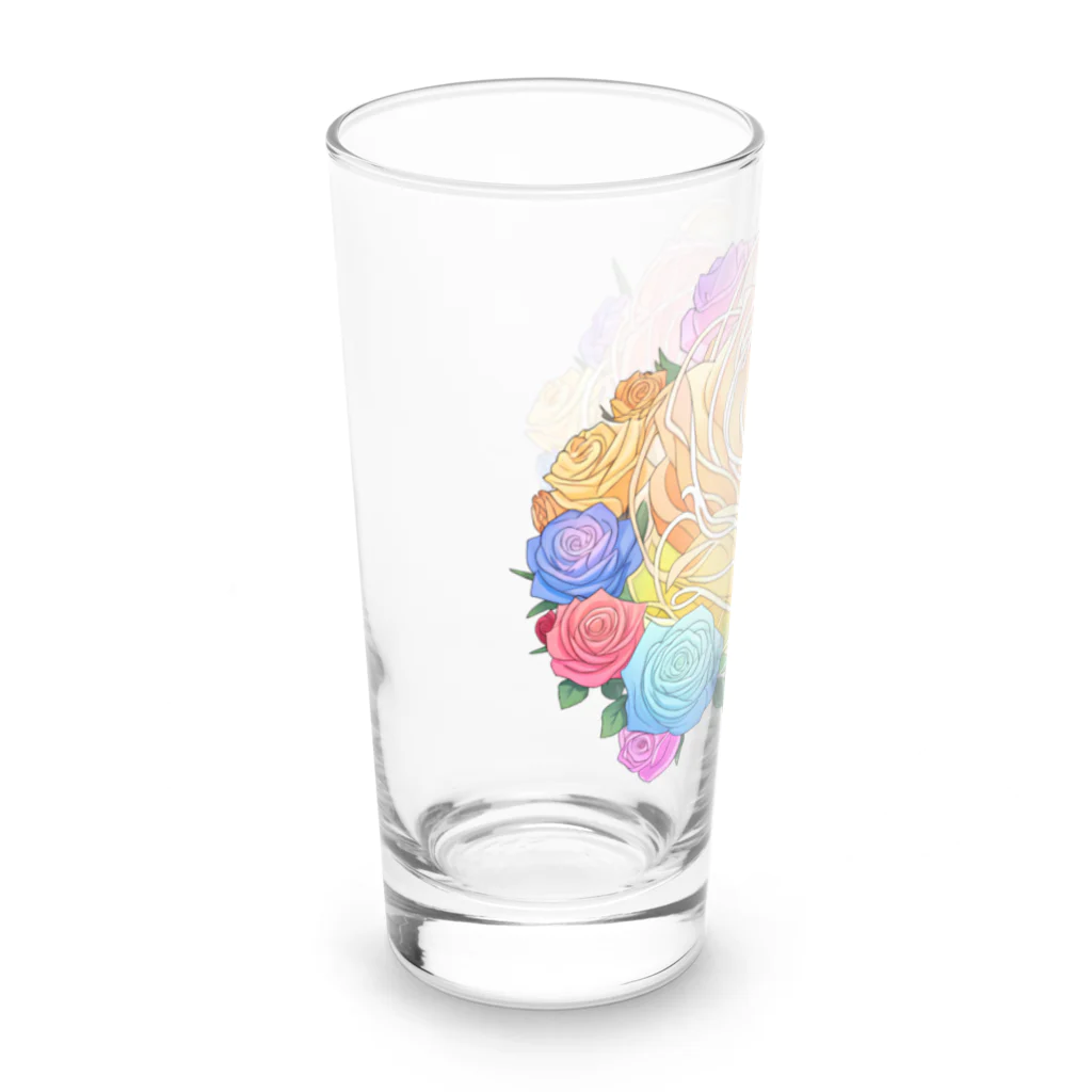 ファトゥムのローズガーデン Long Sized Water Glass :left