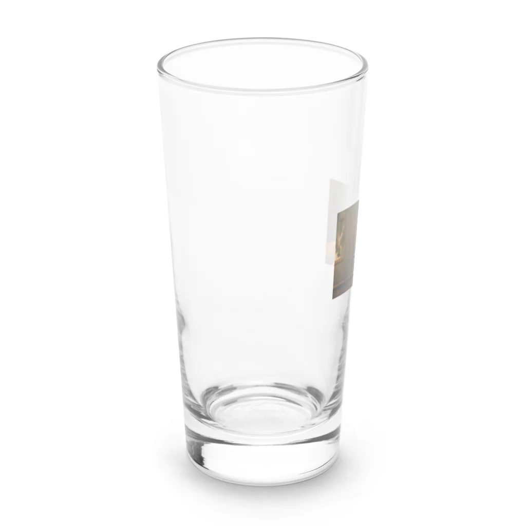 何でもありデザインの狐シリーズ Long Sized Water Glass :left