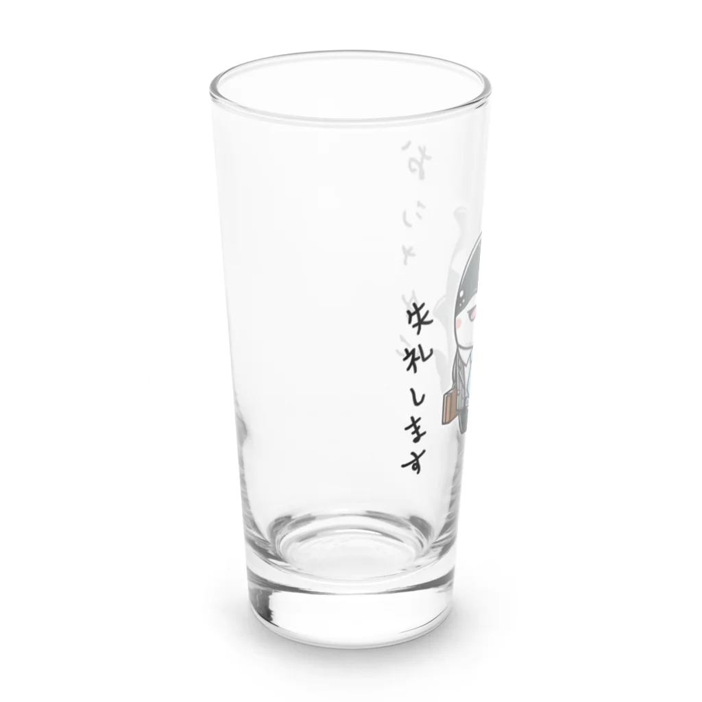 †魚虎†のしゃちリーマン Long Sized Water Glass :left