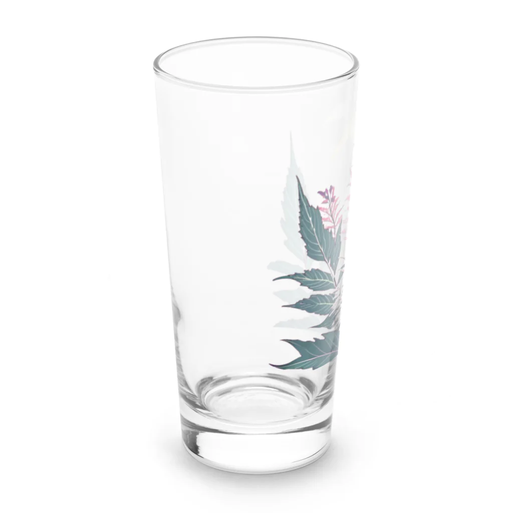 RetrowaveFlowerのRetrowaveFlower-アスチルベ- Long Sized Water Glass :left