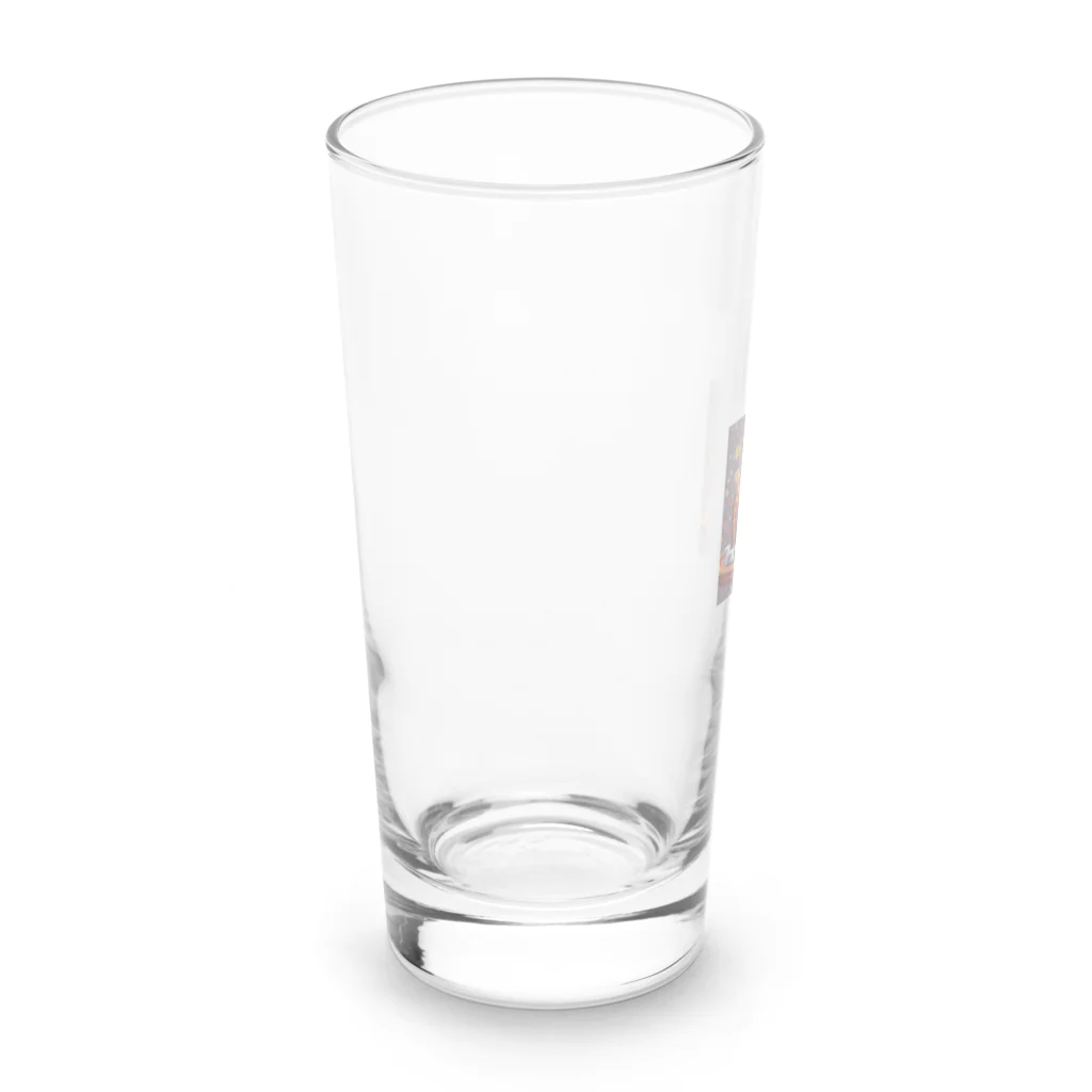 taryoセレクションのパンダポーカー Long Sized Water Glass :left