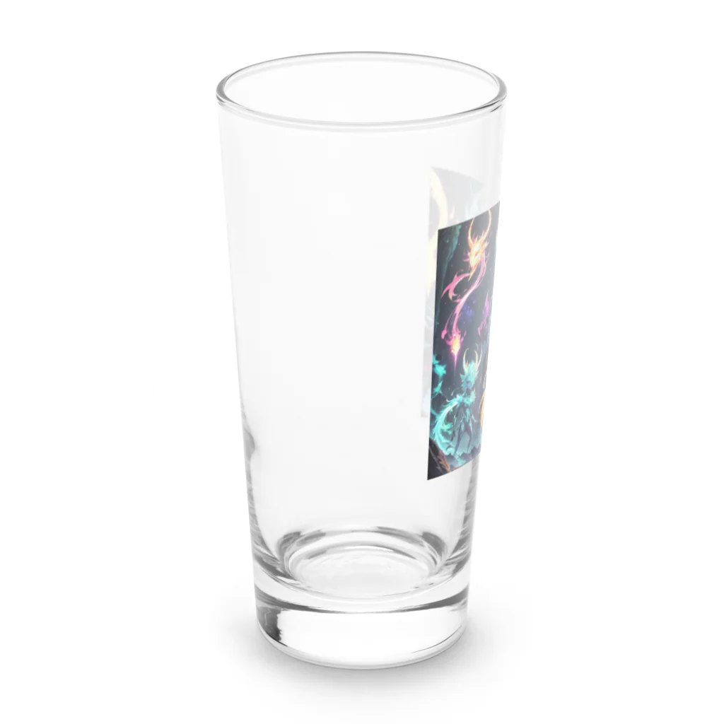 おゆまるるのクリスタルの力を宿す神秘の戦士 Long Sized Water Glass :left