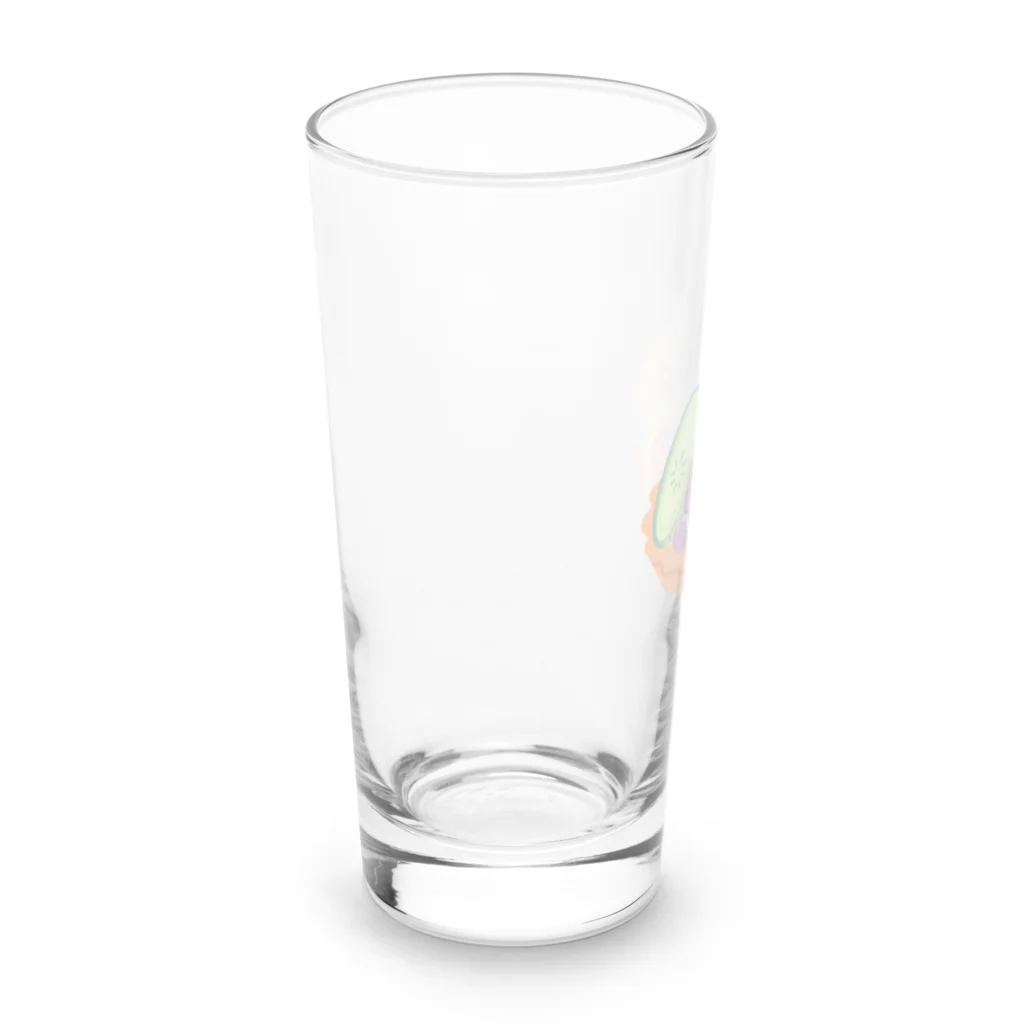 マロンのうさちゃんタルト Long Sized Water Glass :left