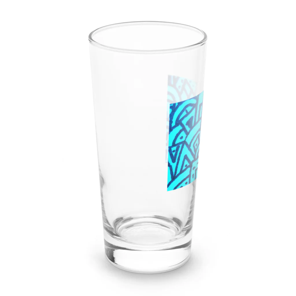 ぐれんぴーすの落書き Long Sized Water Glass :left