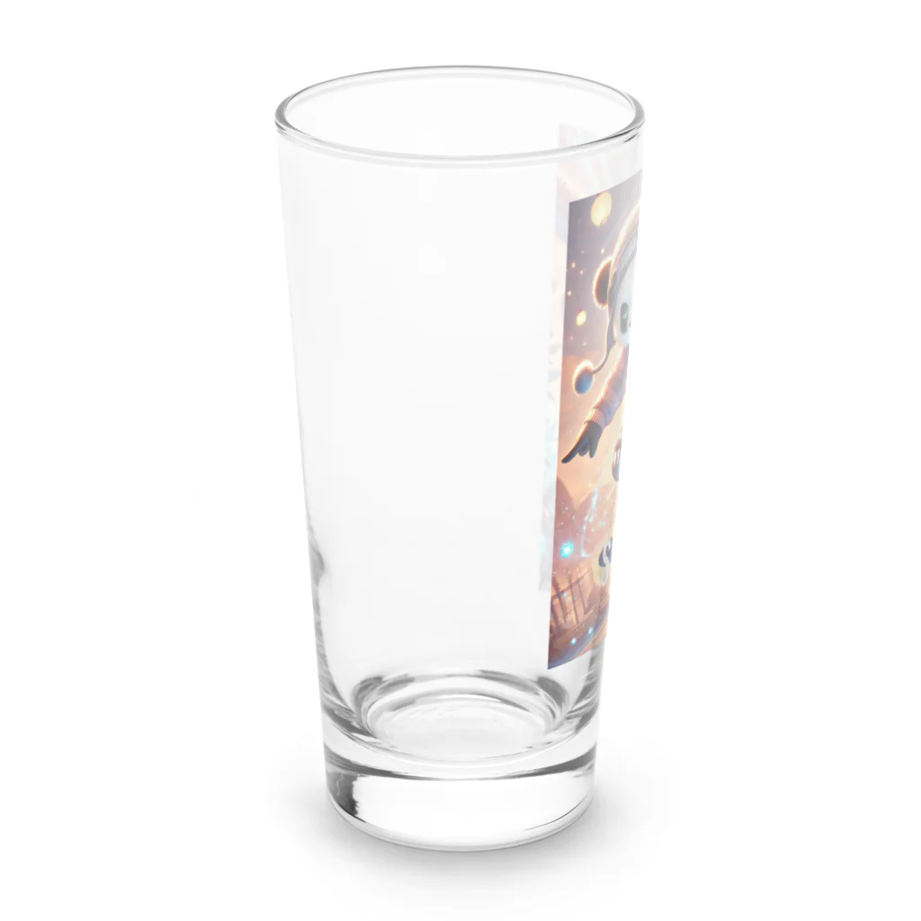 takapoonのPanda Skater Long Sized Water Glass :left