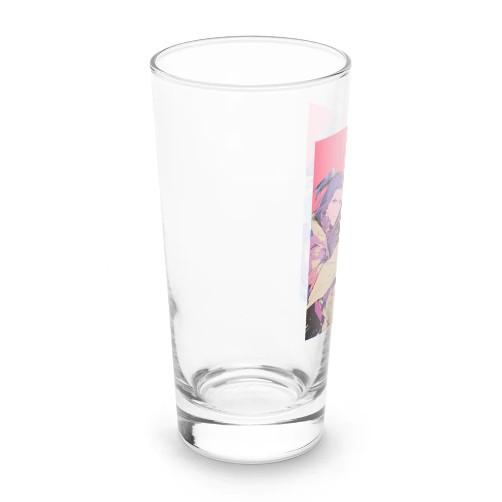 AQUAMETAVERSEの3人の戦国武将3019 Long Sized Water Glass :left