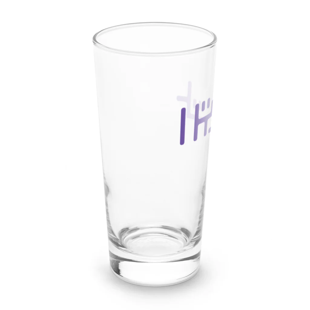 grandeviolaDESIGNのバイオレット！violet！ムラサキ！紫！ Long Sized Water Glass :left