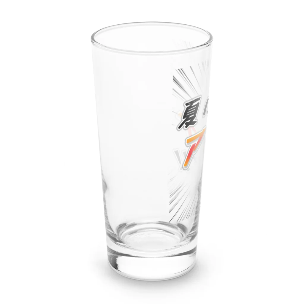 かいほう屋の夏はアツイぜ！！ / バックプリント Long Sized Water Glass :left