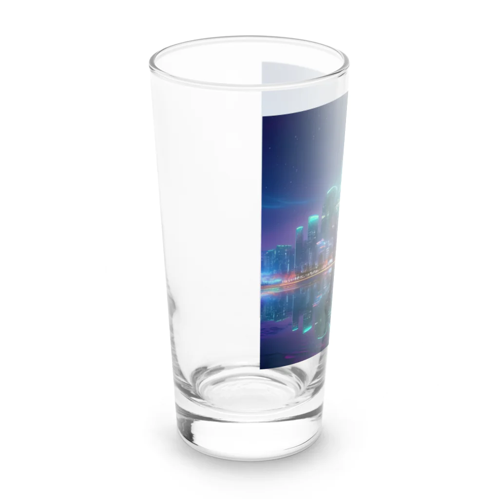 Mysycaの海辺の都市F Long Sized Water Glass :left
