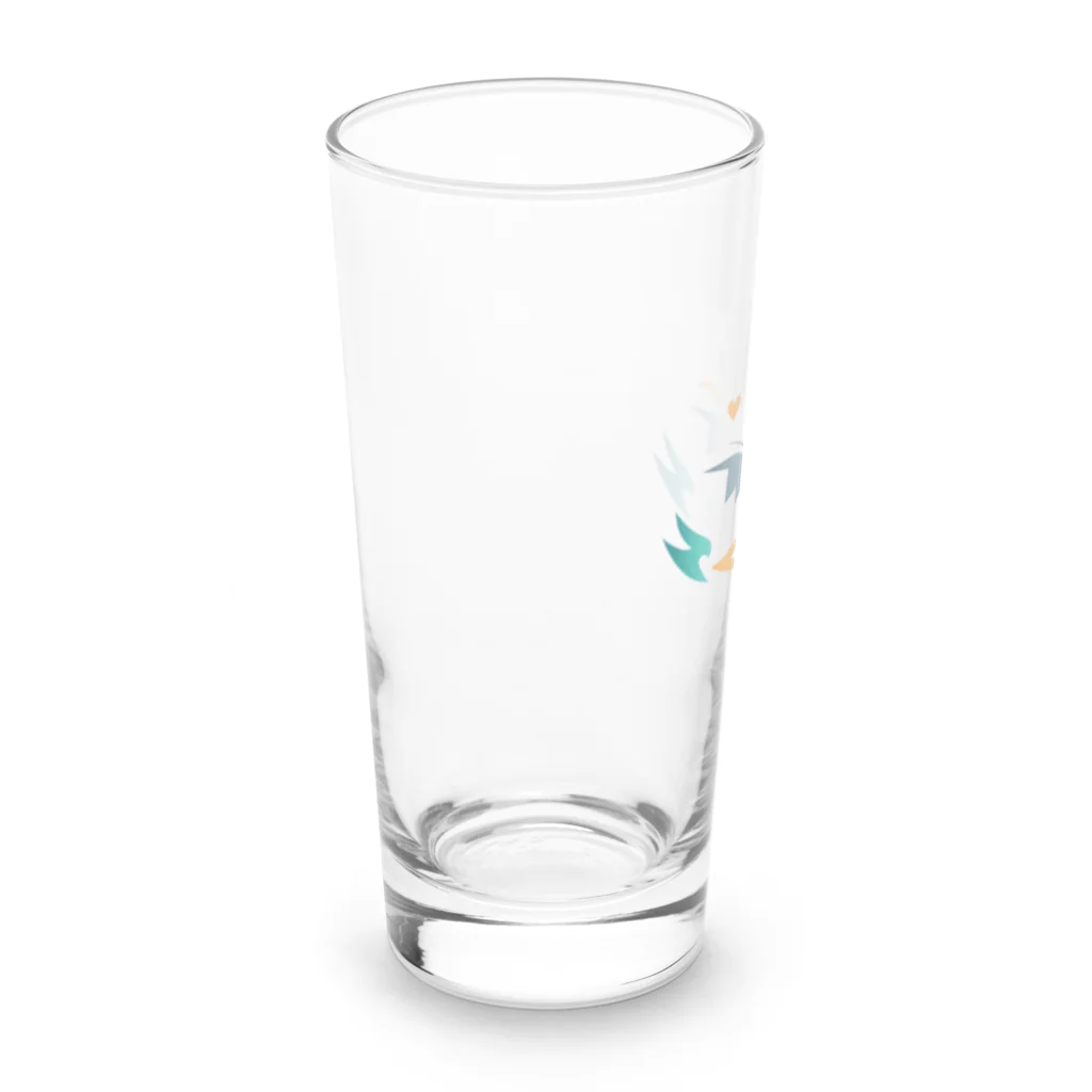 Shin〜HTのお店のヘルスケアロゴ Long Sized Water Glass :left