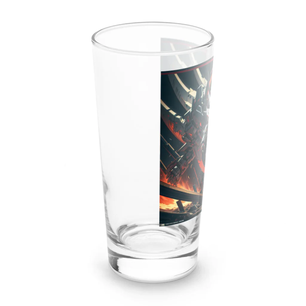 ねむねこのお店のロボ00006 Long Sized Water Glass :left