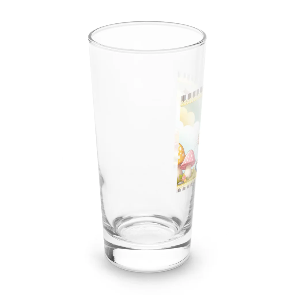 Wanderpaws-Tailsのきつねの冒険 Long Sized Water Glass :left