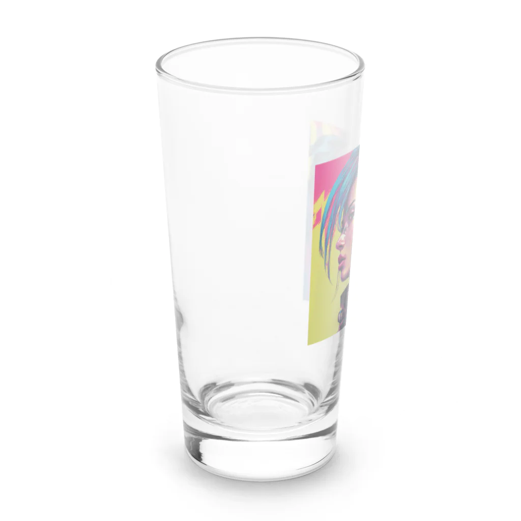Appoのパンクガール Long Sized Water Glass :left