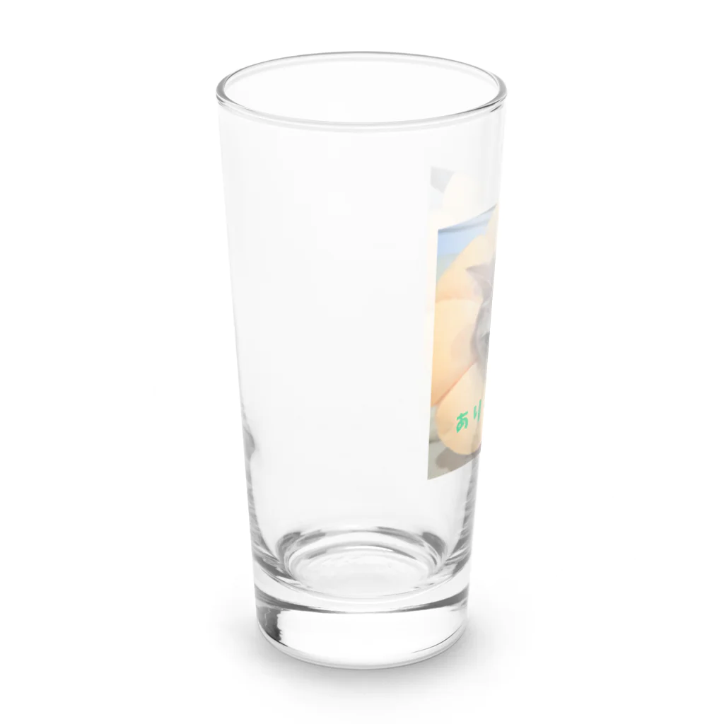 KONEKO_NEKOのありがとニャンコ Long Sized Water Glass :left