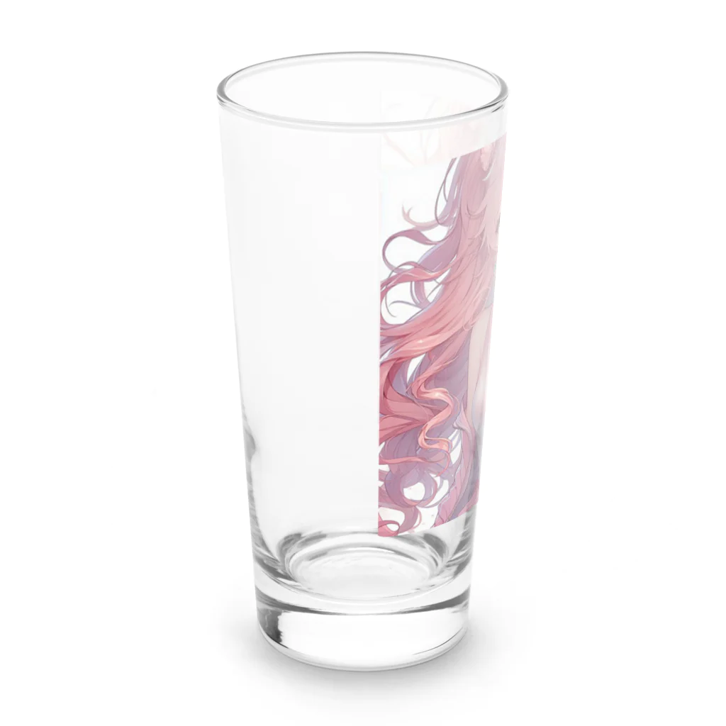 surasuramusumeのランニングをする「ジェム」 Long Sized Water Glass :left