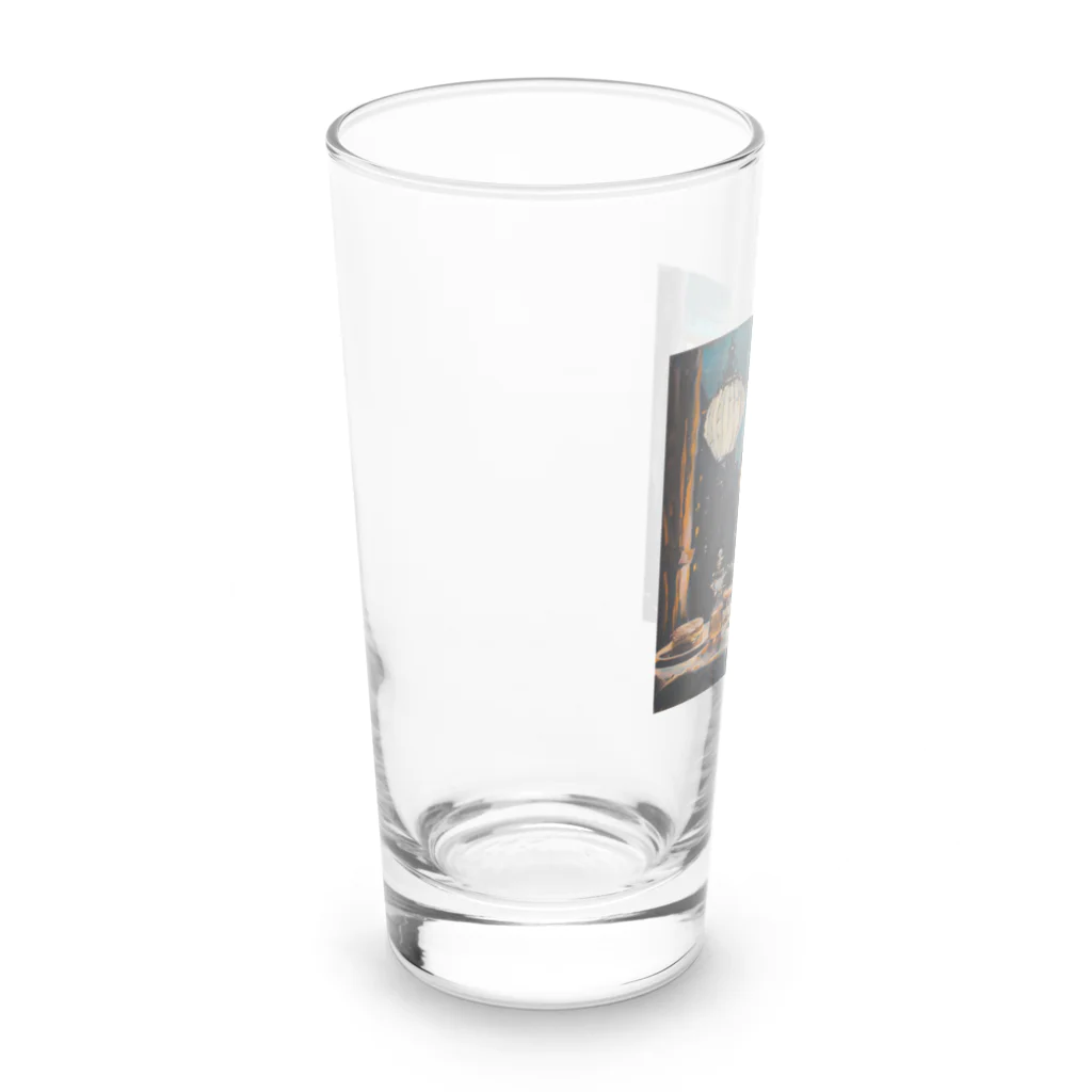 AQUAMETAVERSEの夕暮れ・寛ぎの時間　Tomoe bb 2712 Long Sized Water Glass :left