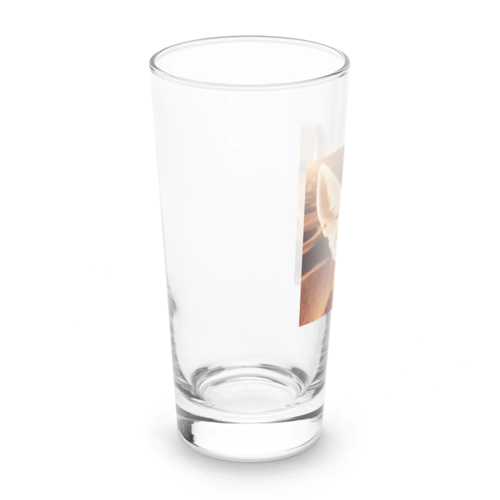 NANAponのキツネ Long Sized Water Glass :left