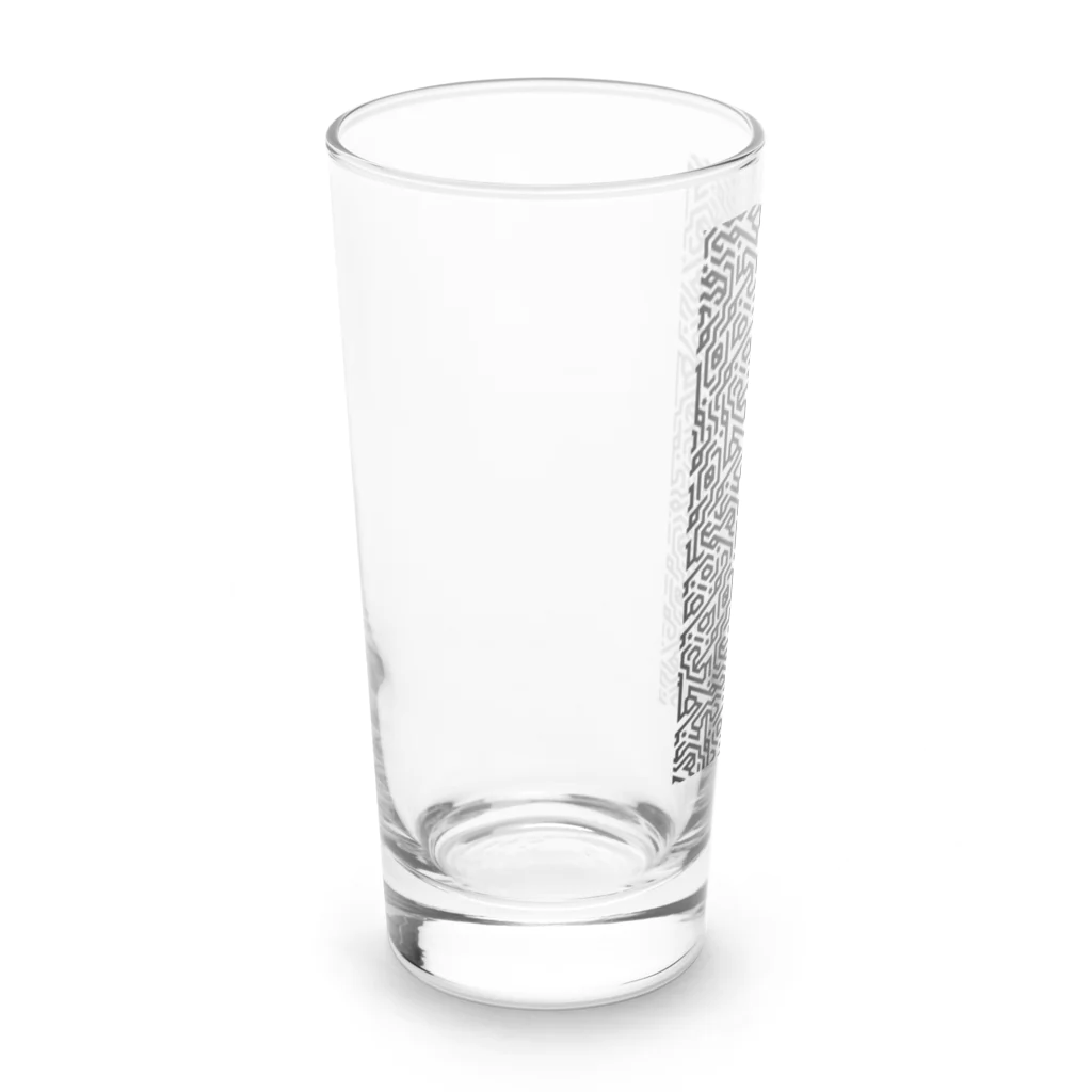 yukanakuraのNumeric Conversion Pattern #hex Long Sized Water Glass :left