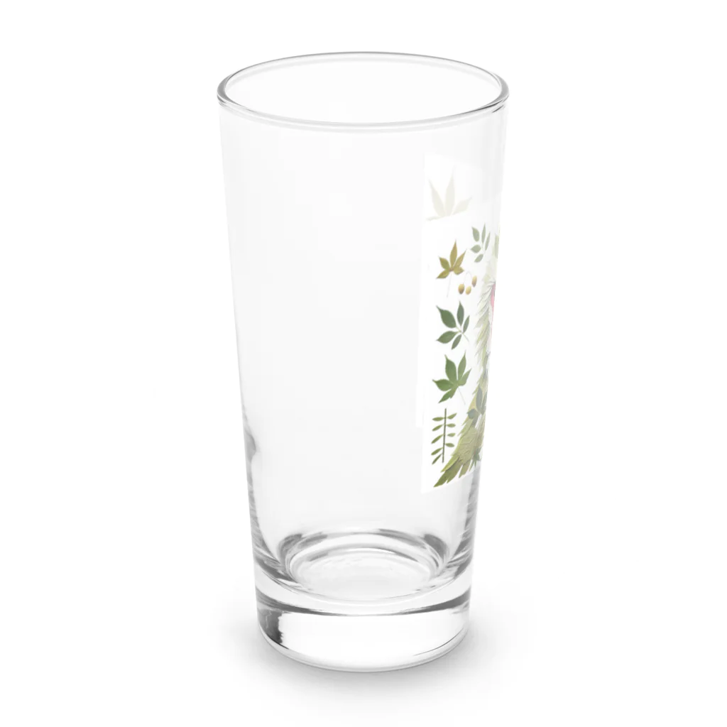 ロボぞう工務店の森が描く肖像 Long Sized Water Glass :left