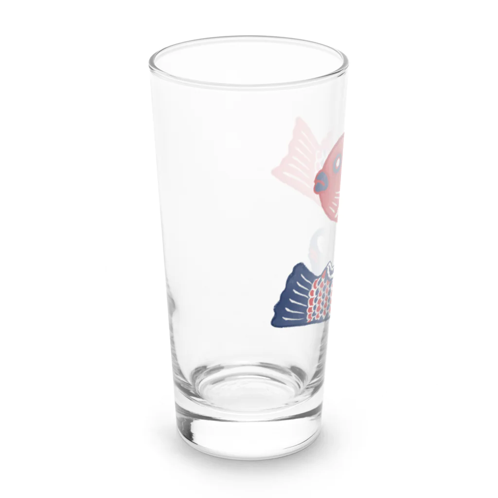 IZANAMI by Akane Yabushitaの 【日本レトロ#05】たい焼き Long Sized Water Glass :left