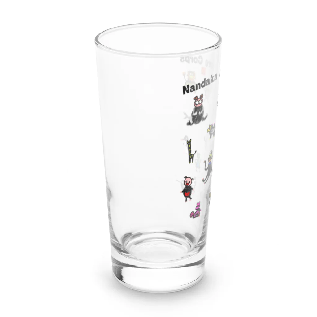 nachau7のなんだか冒険隊 Long Sized Water Glass :left