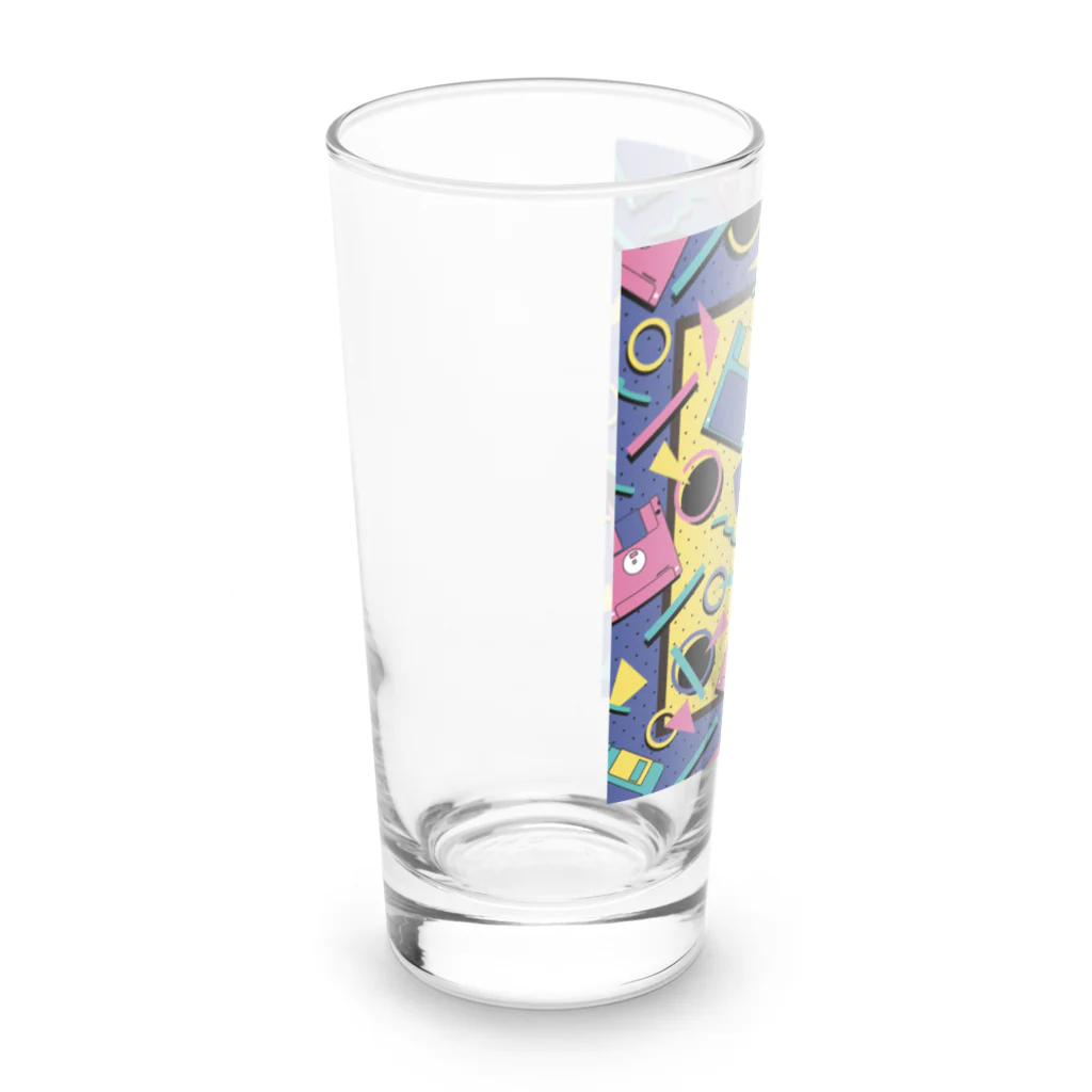 南無三のフロッピー Long Sized Water Glass :left