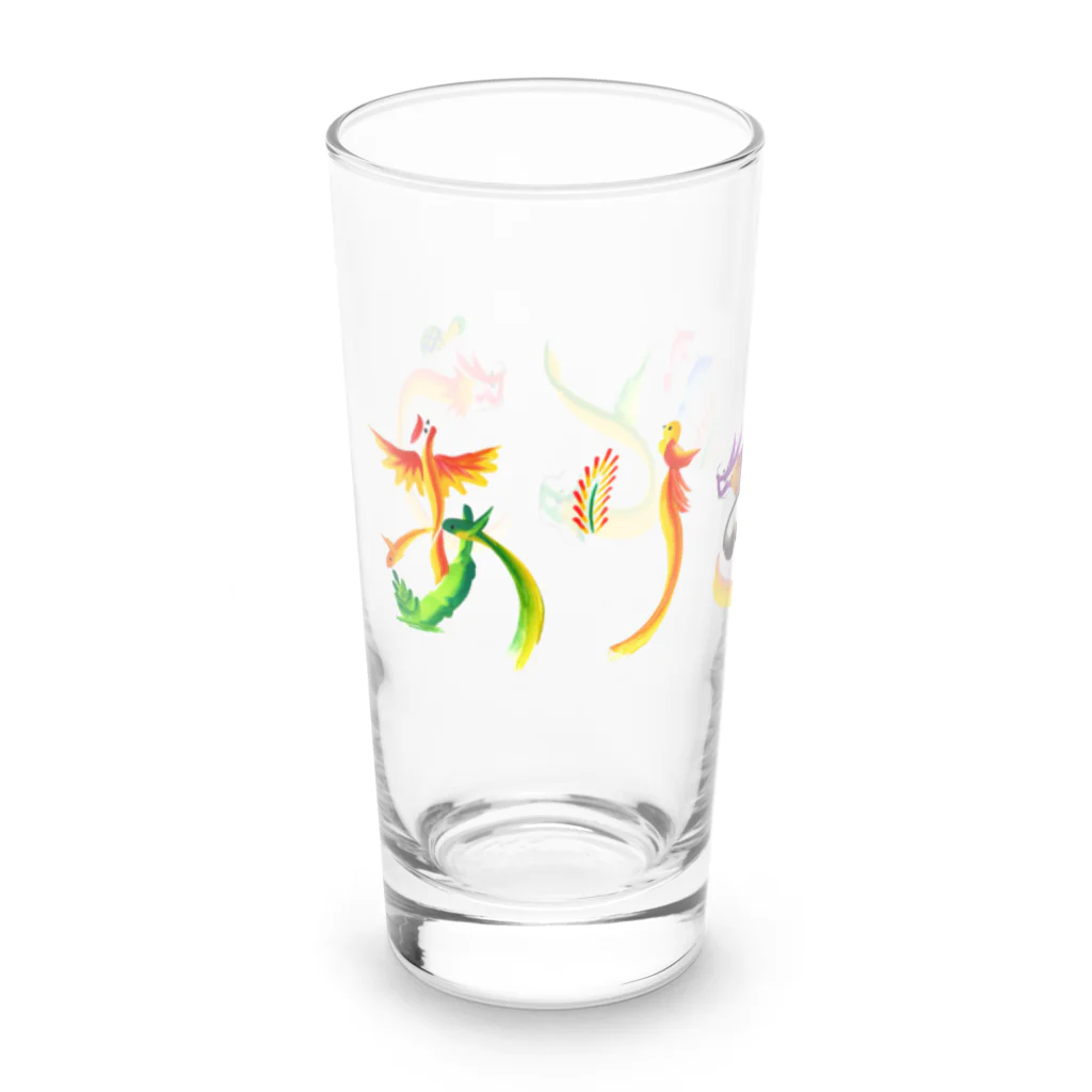 N’s Artのありがとう Long Sized Water Glass :left