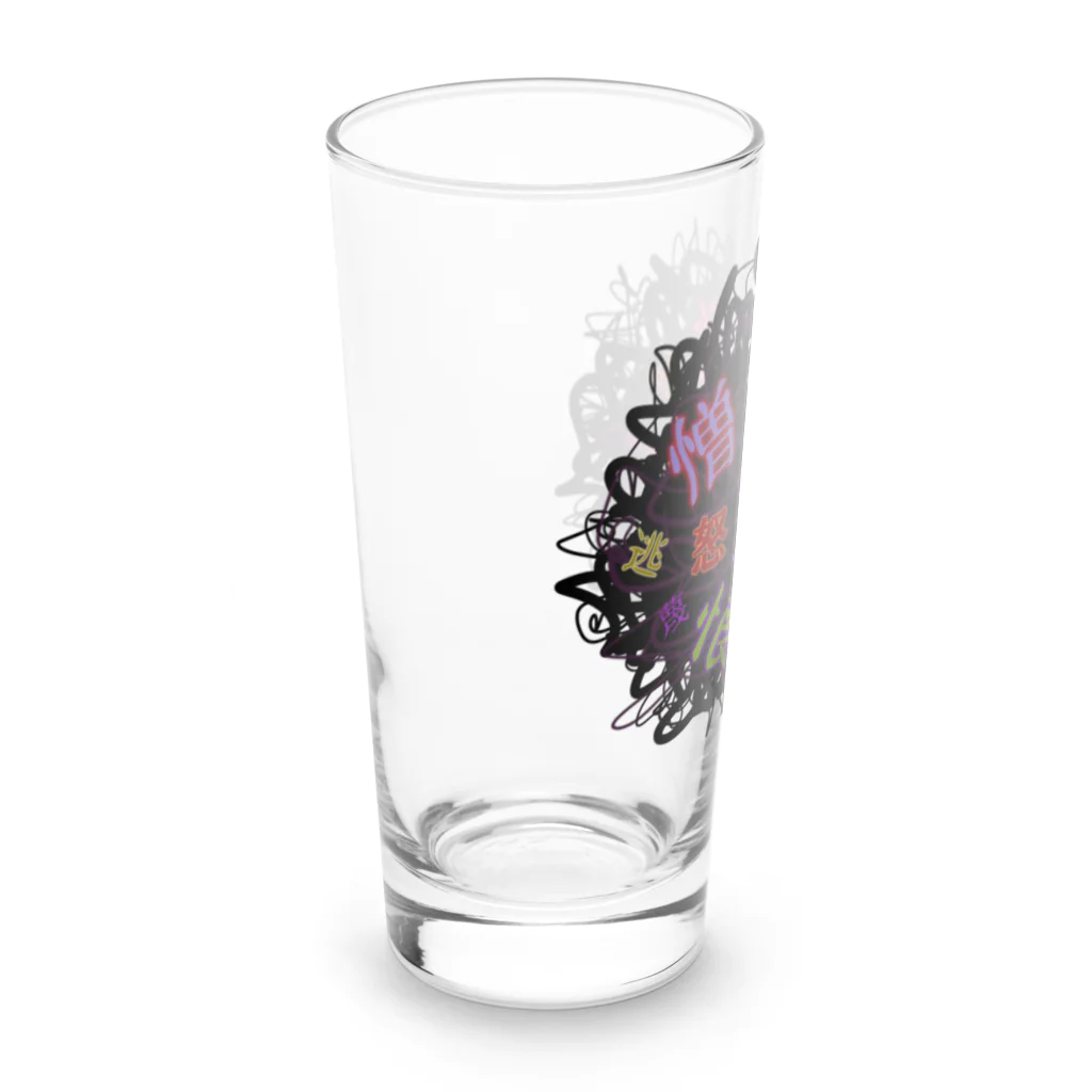 cosmicatiromの黒い感情 Long Sized Water Glass :left