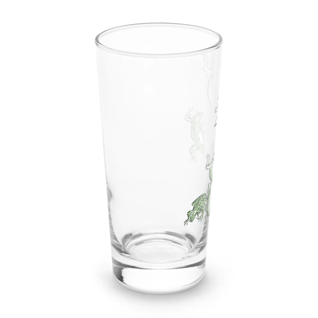 ねこめいんの店の鳥獣戯画 Long Sized Water Glass :left