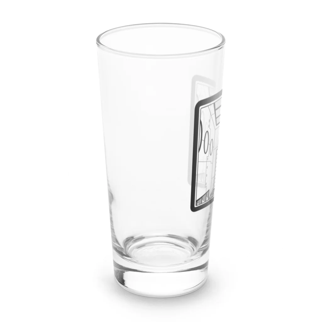 cosmicatiromの操縦席 Long Sized Water Glass :left