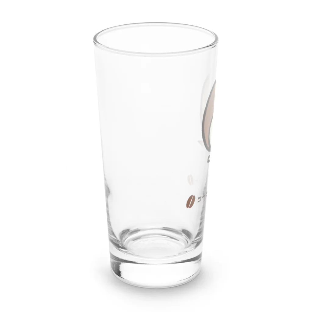 コーヒーレンジャーのコーヒーレンジャーHugレッド Long Sized Water Glass :left