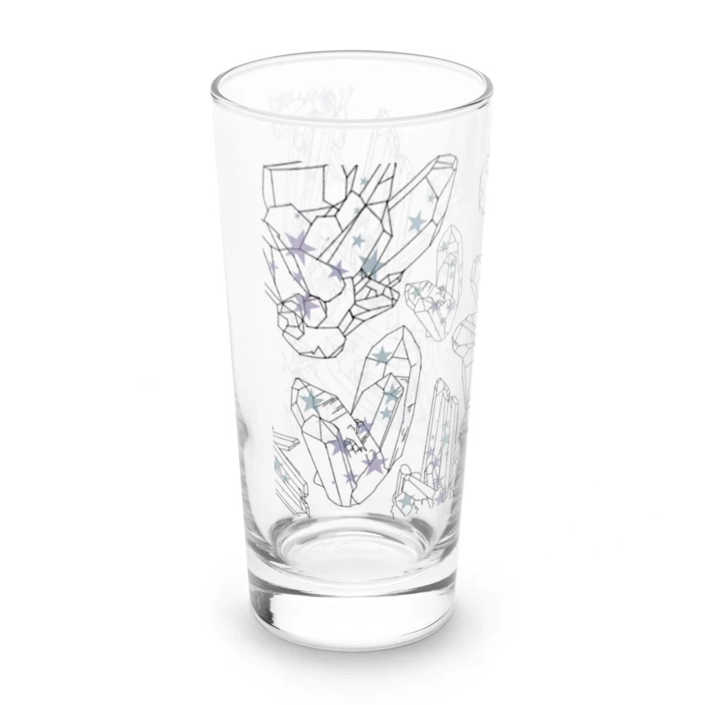 神鳴庵の鉱石② Long Sized Water Glass :left