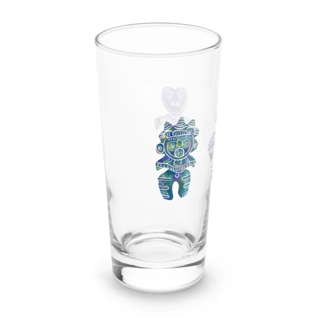 hiromashiiiの土偶三姉妹 Long Sized Water Glass :left