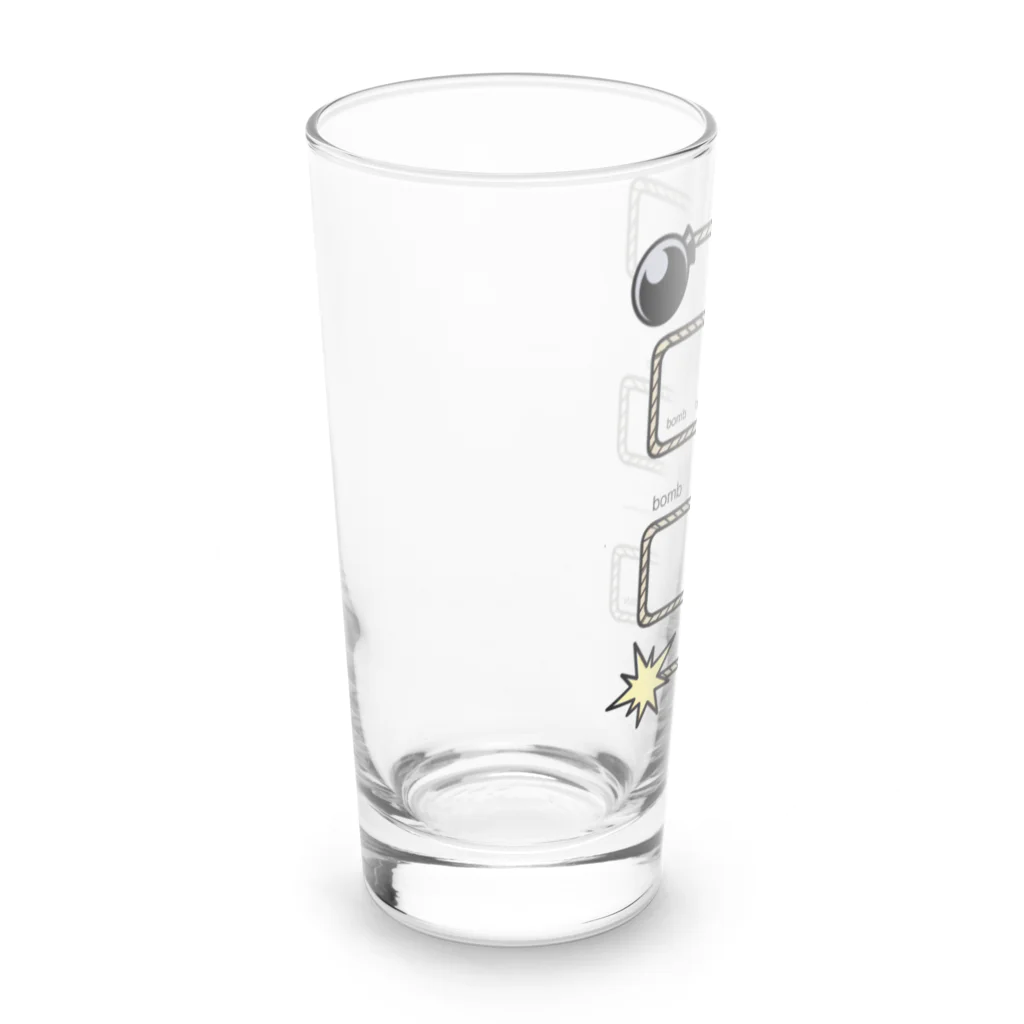 cosmicatiromの爆弾 Long Sized Water Glass :left