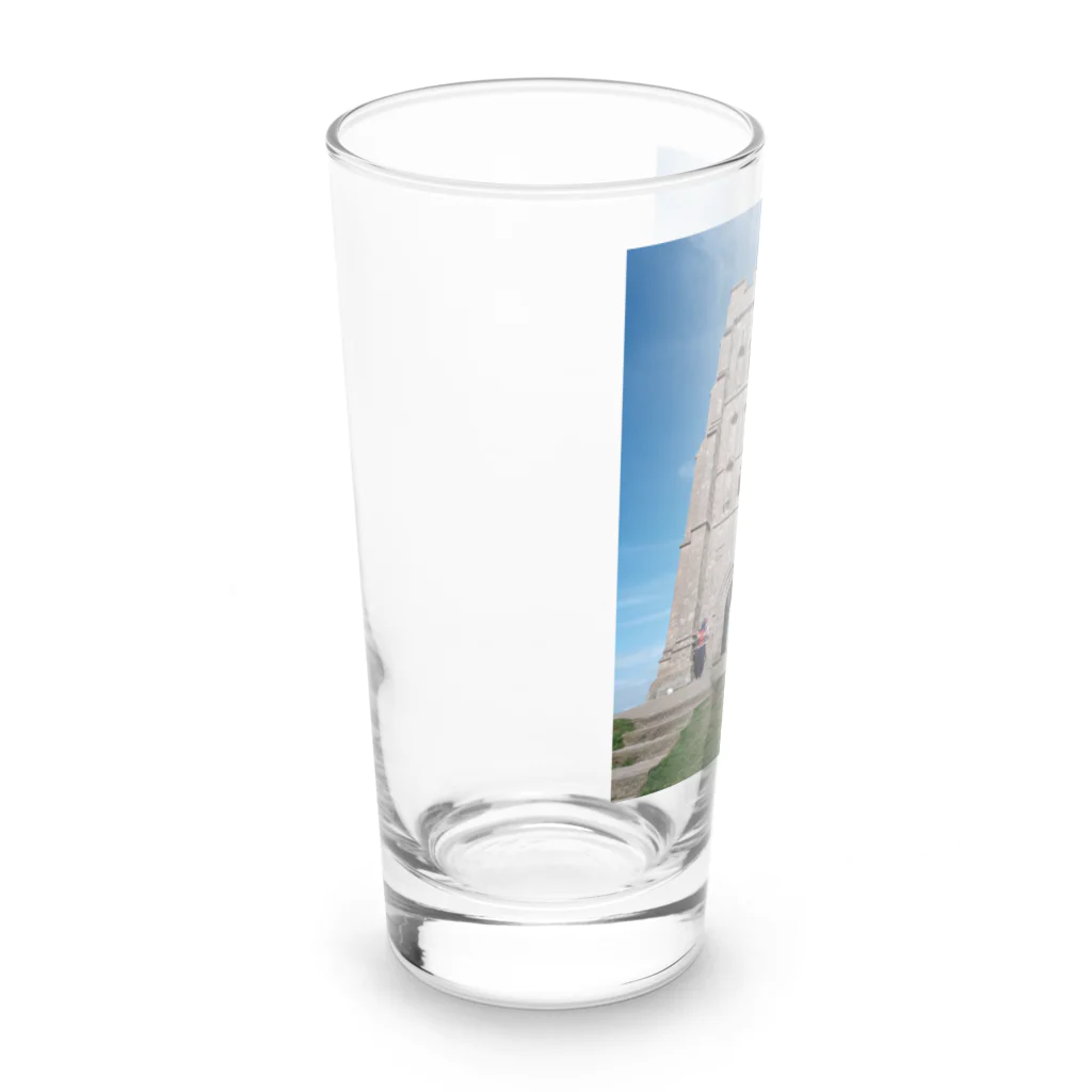 とんすけ屋のとんすけとグラストンベリー・トー Long Sized Water Glass :left