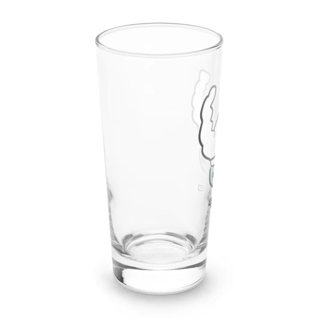 けちゃっぷごはんのお店のねこマッチョライス Long Sized Water Glass :left