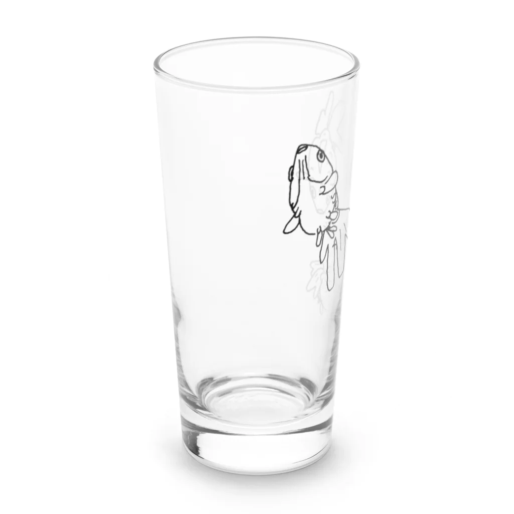 かえるはるきのこ（RURUKO)のぷーかぷか Long Sized Water Glass :left