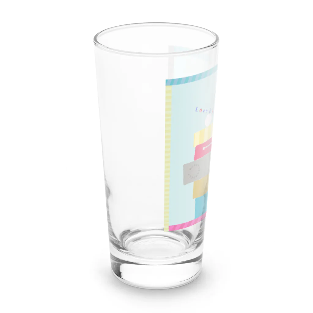 小桜森のラブバ（バランス） Long Sized Water Glass :left