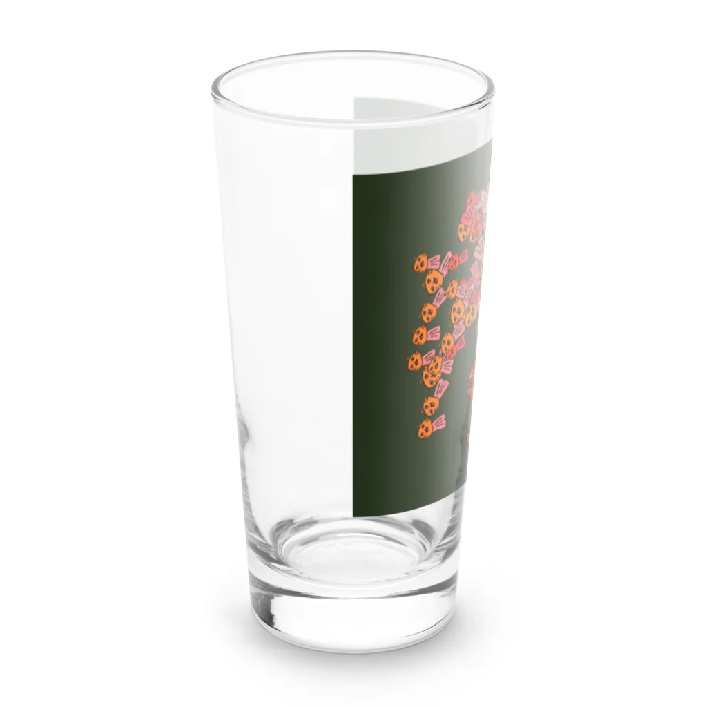 もののけのたぐいのもののけさびねこねこ Long Sized Water Glass :left